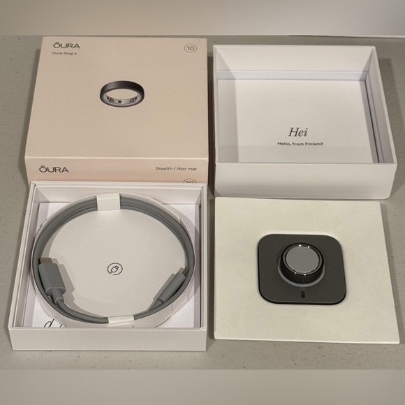 Oura Ring Stealth Black Gen 4 Sz. 9,10,11 - Picture 9 of 12